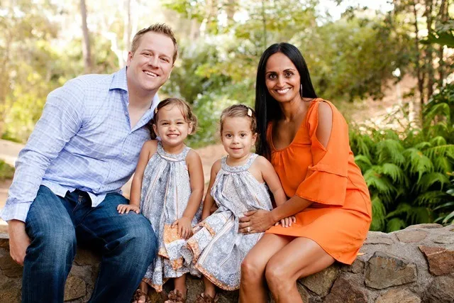 Dr. Erik Feider with his family
