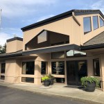 Auburn office building main entrance exterior